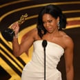 Regina King Tearfully Accepts Her First-Ever Oscar, Thanking Her Mom and "Sisters in Art"
