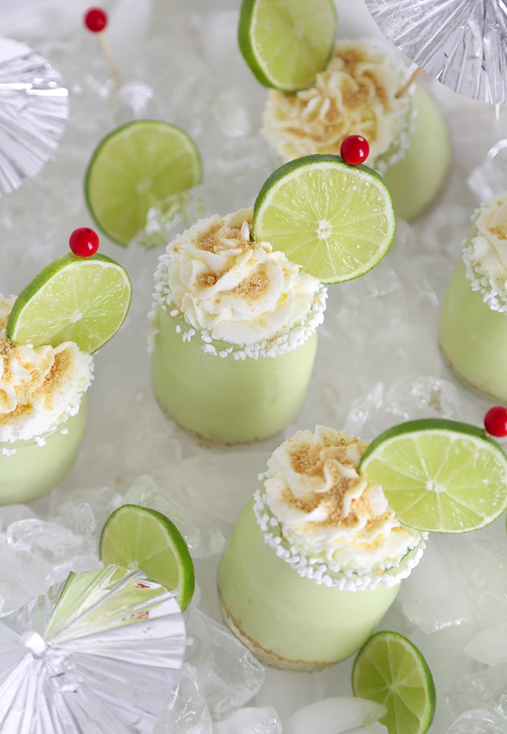 Margarita Pie Shots