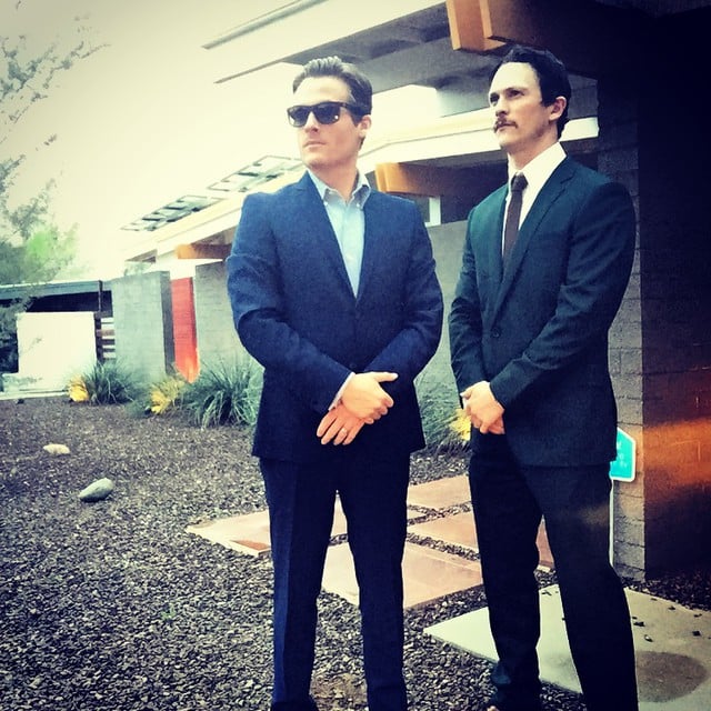 When he looked so good in a suit that you had to sit down.
