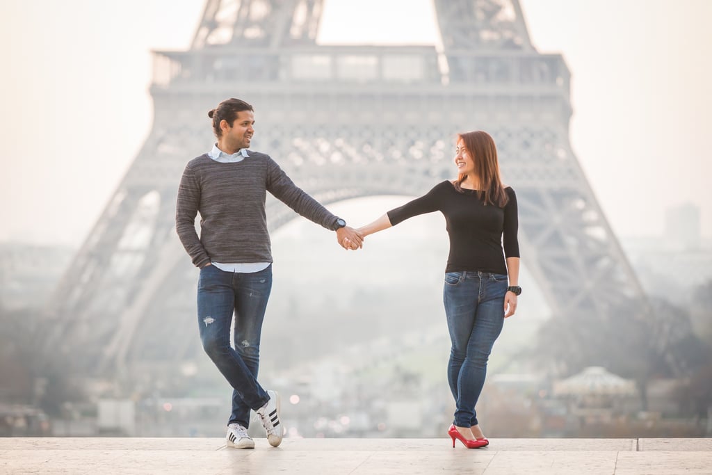 Eiffel Tower Proposal Popsugar Love Uk 