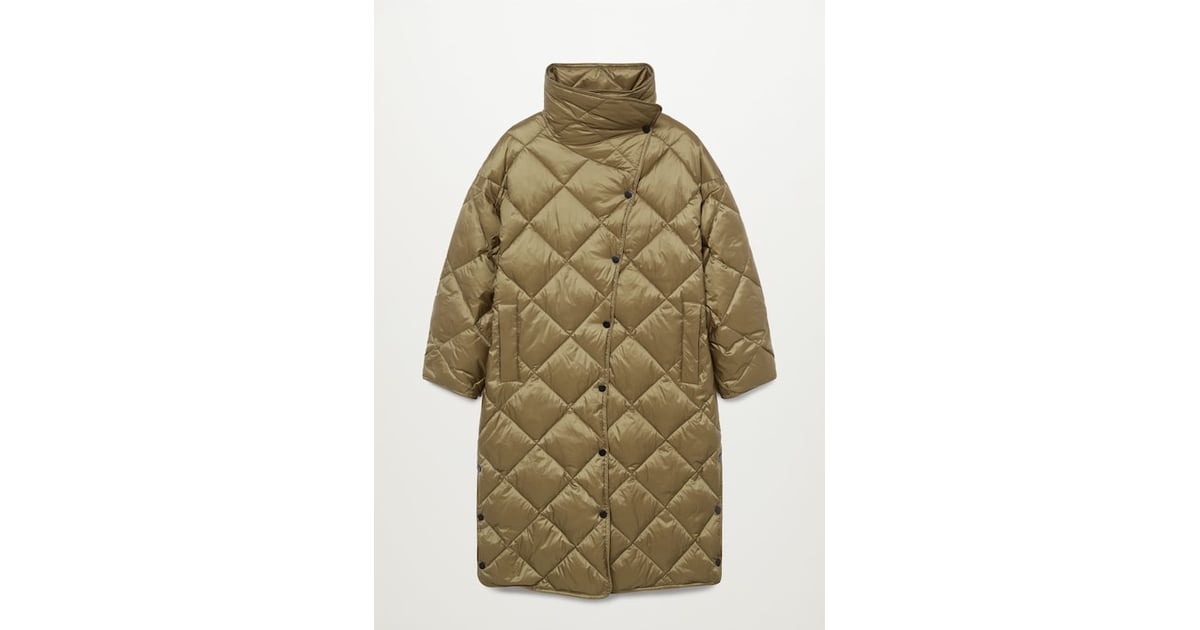 Mango Oversize Quilted Coat The Best Spring Jackets and Coat Trends