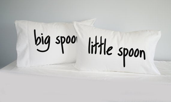 Big Spoon, Little Spoon Pillowcase Set