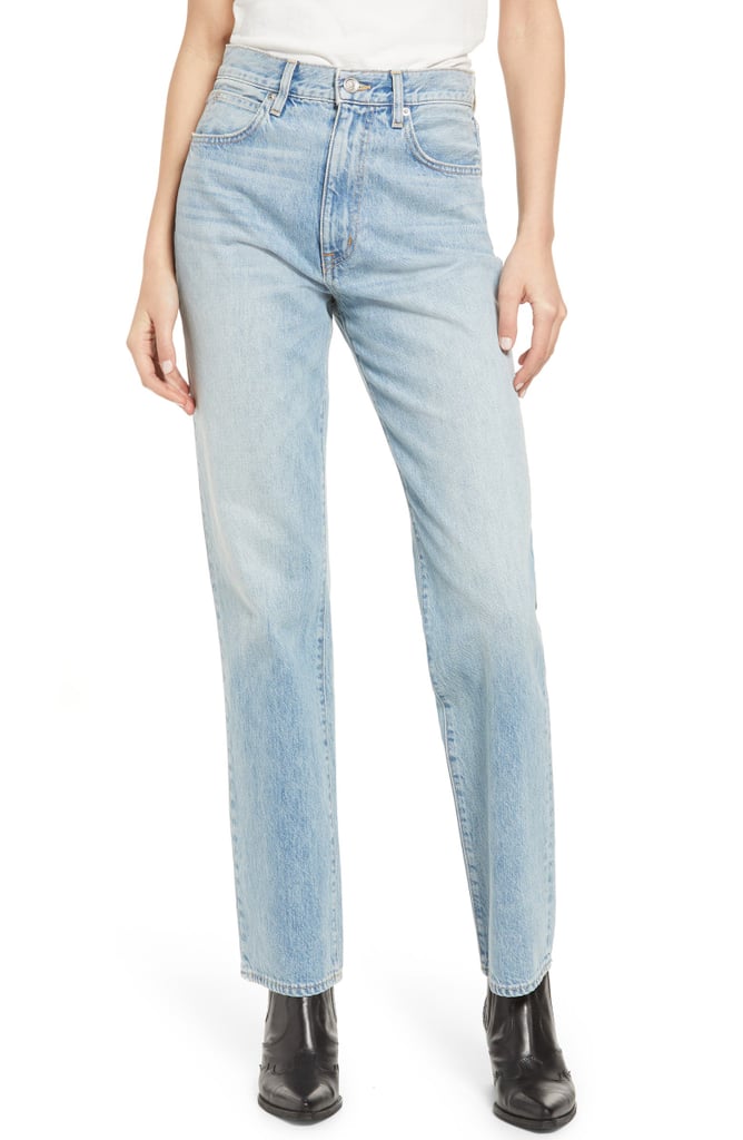 Slvrlake London High Waist Straight Leg Jeans