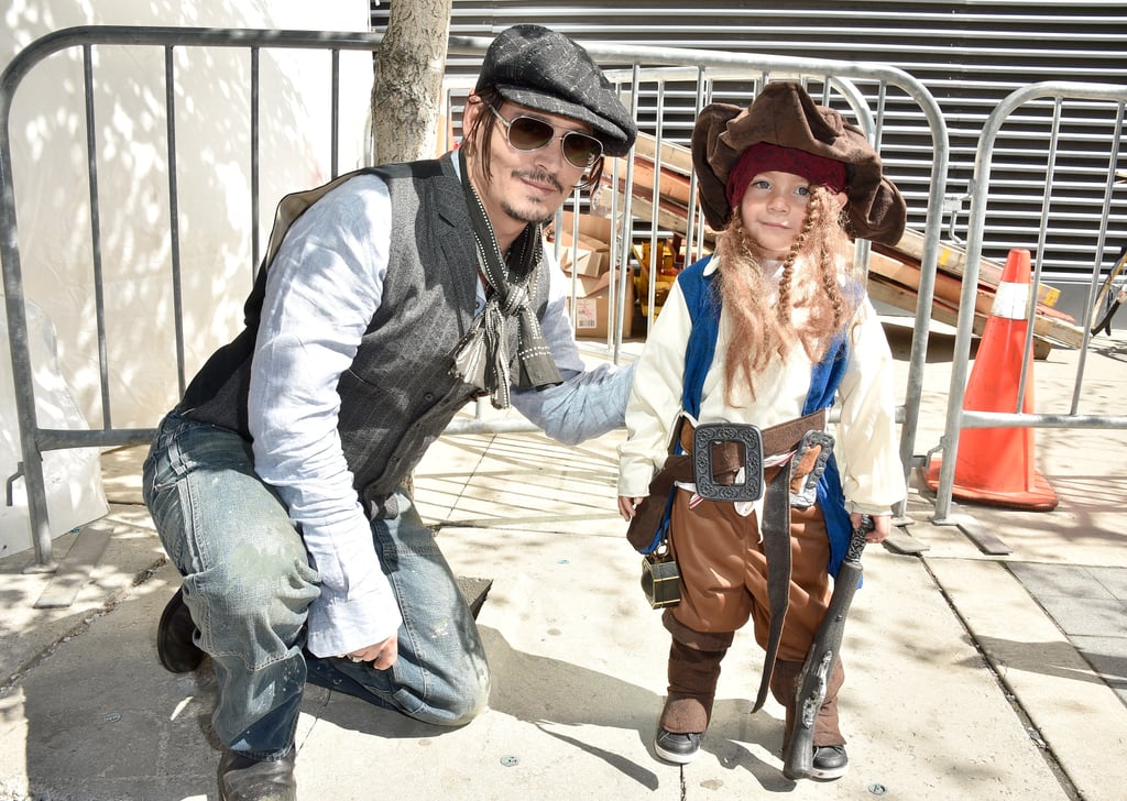 Johnny Depp met up with this tiny Jack Sparrow during the Toronto International Film Festival in September 2015.