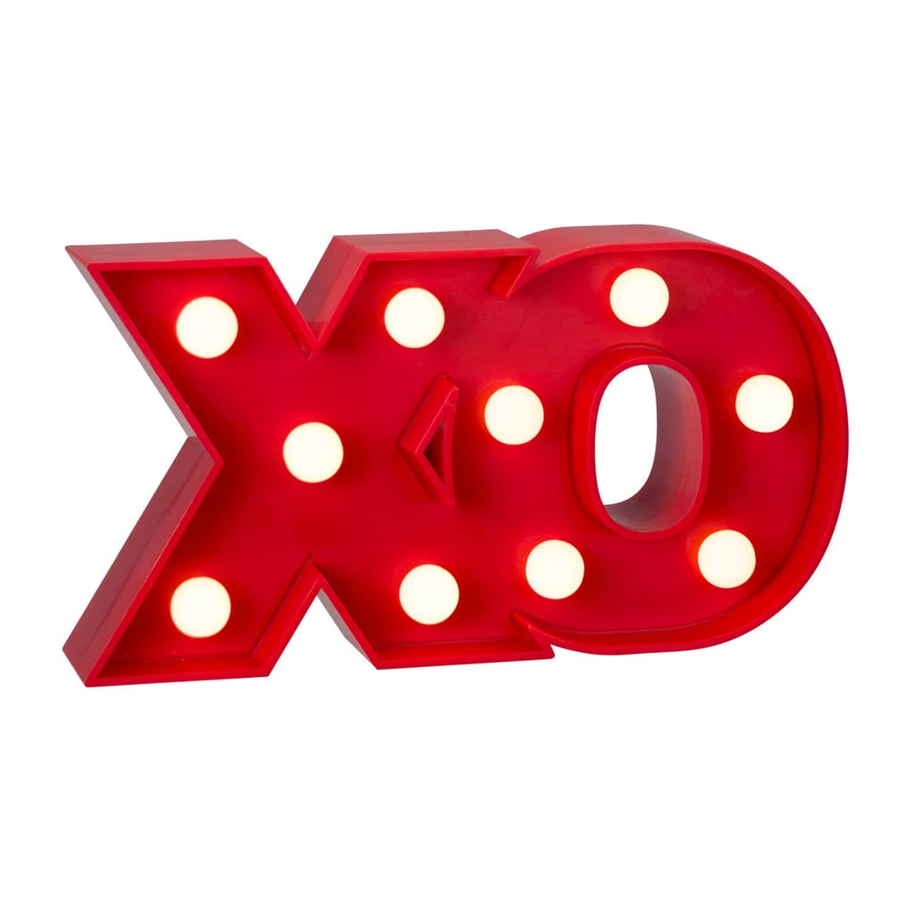 XO Lit Marquee Sign