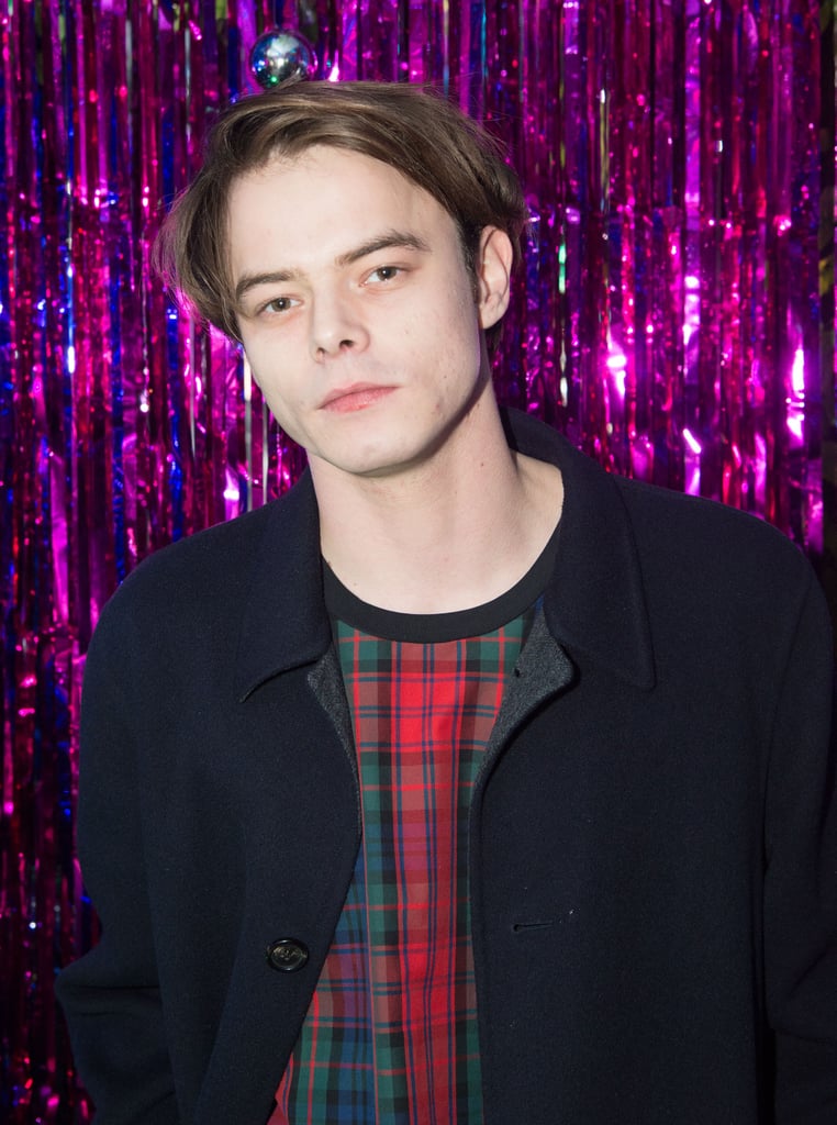 Natalia Dyer and Charlie Heaton at Burberry Party