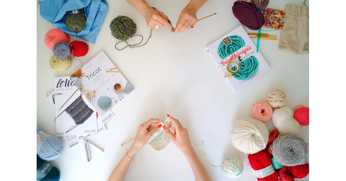 Knitting or Crocheting 15 AtHome Hobbies You Can Start Right Now