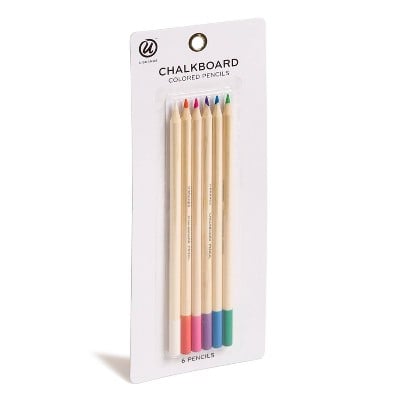 U Brands Chalkboard Colored Pencils