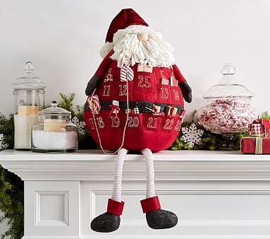 Santa Plush Advent Calendar