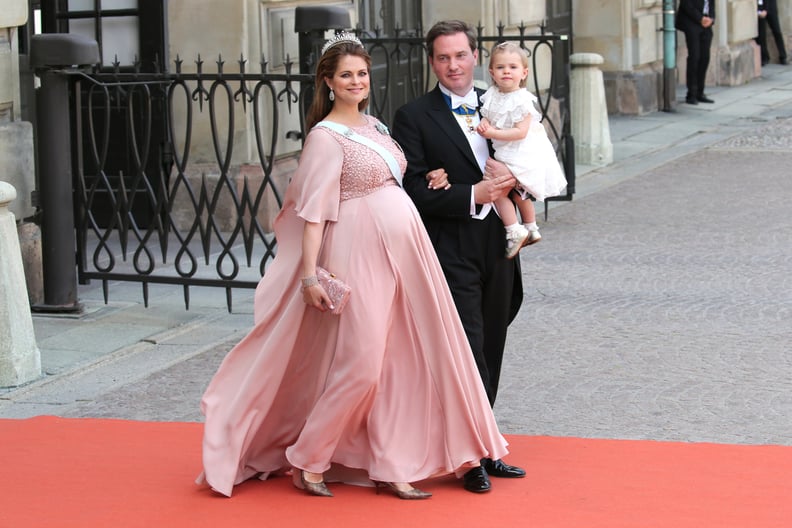 A Rosy Maternity Gown to Make You Weak at the Knees