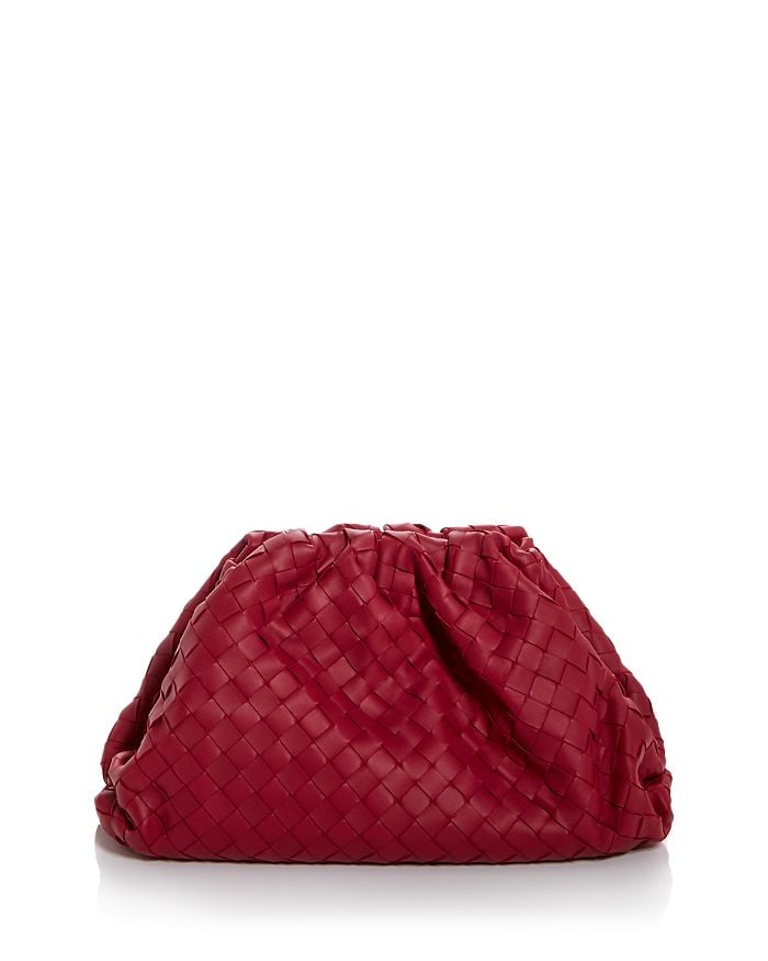 Bottega Veneta Large Intrecciato Leather Pouch