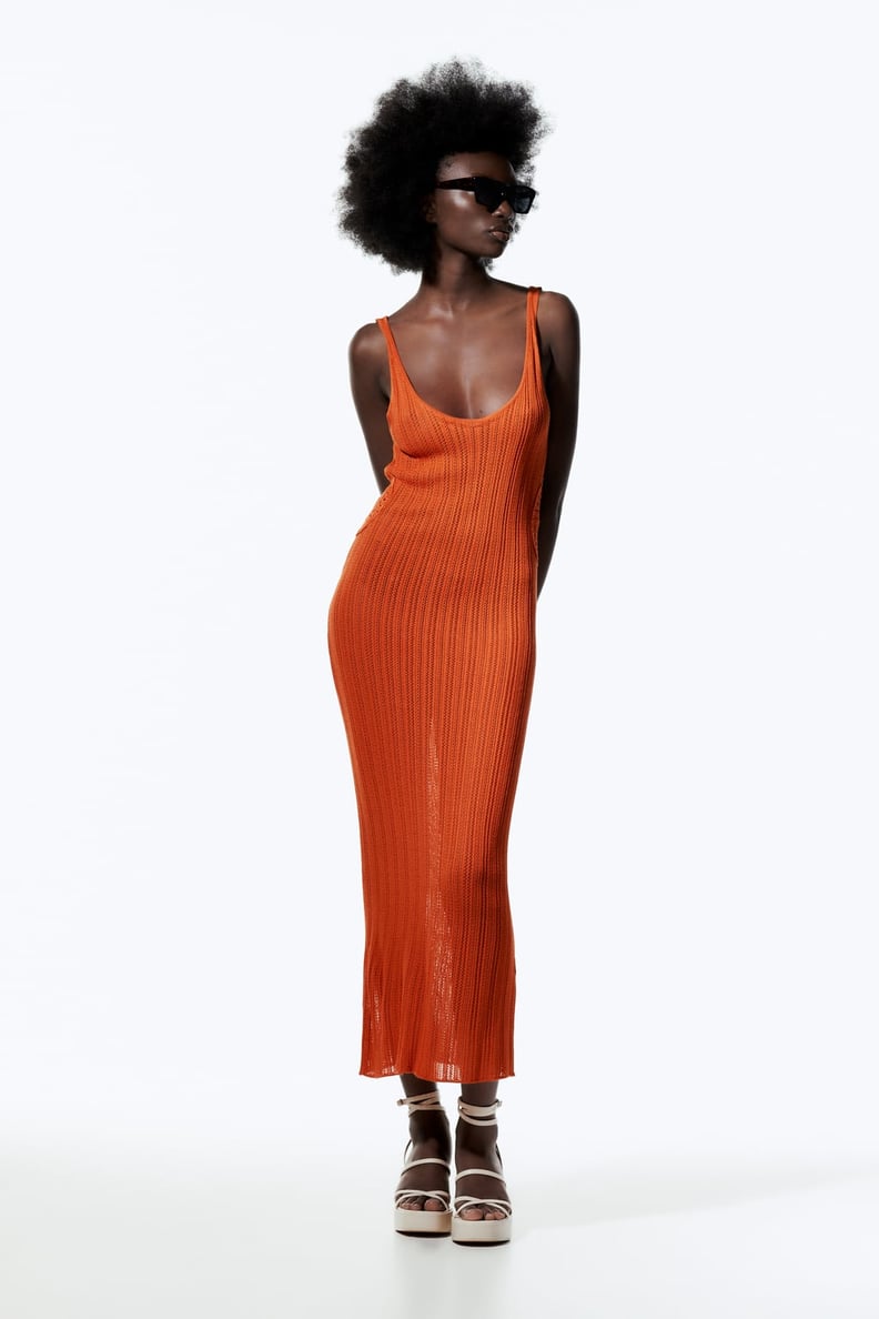 A Summer Dress: Zara Long Crochet Dress