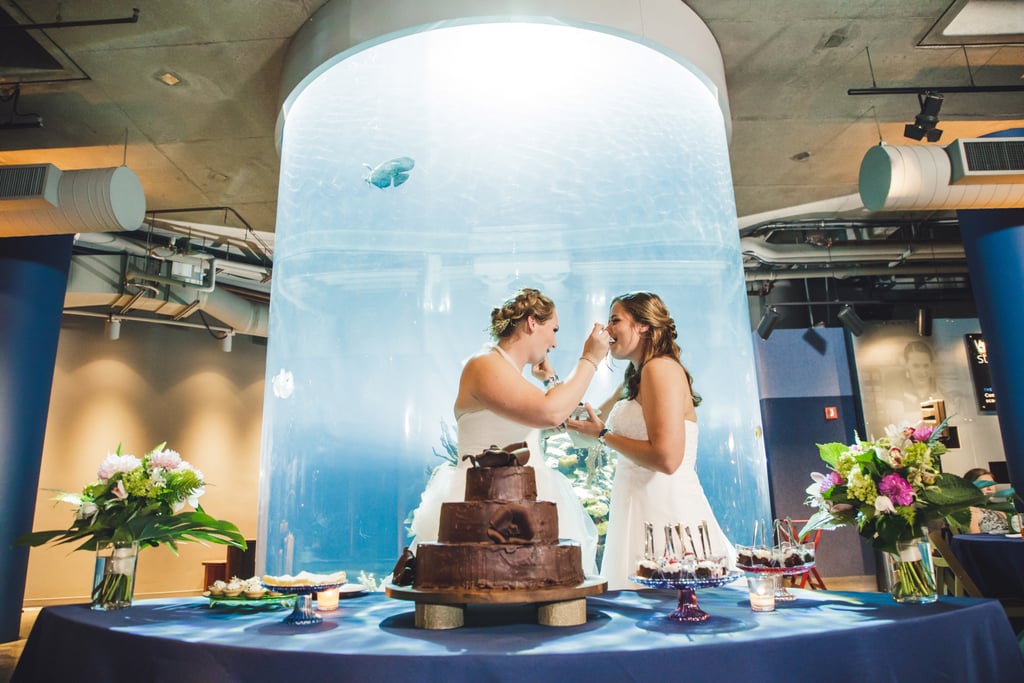Aquarium Wedding Ideas POPSUGAR Love & Sex Photo 91
