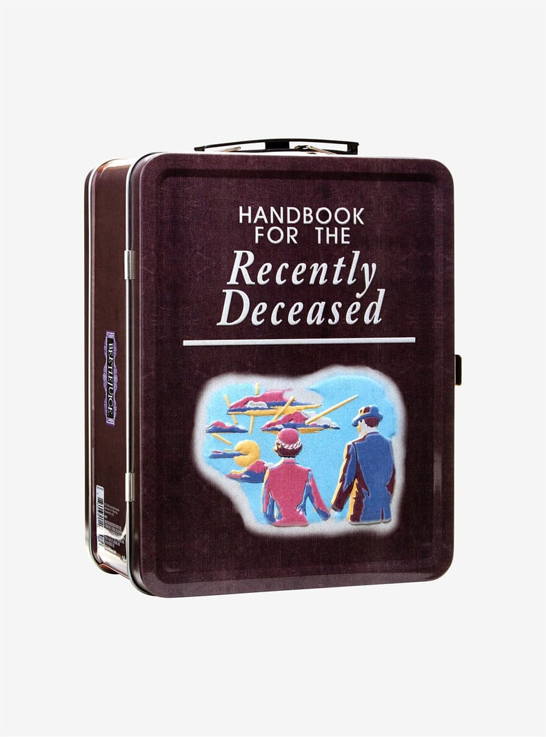 Handbook For the Recently Deceased Metal Lunchbox