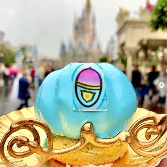 Disney's Cinderella Coach Cake Has Golden Chocolate Wheels