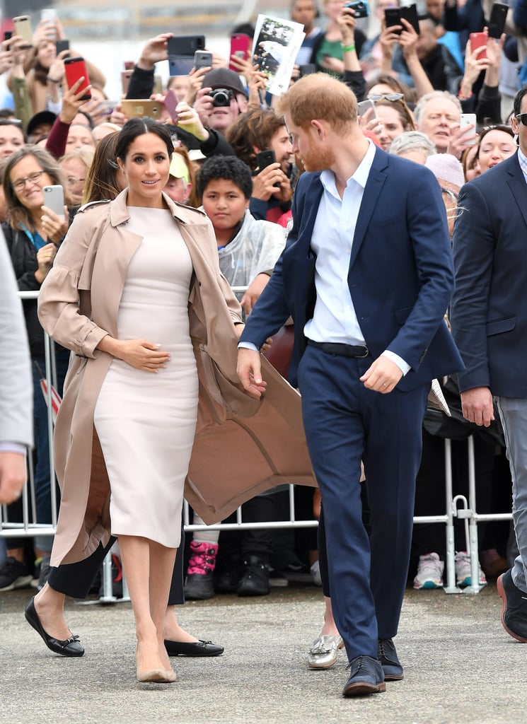 Meghan Markle's Burberry Trench Coat in New Zealand 2018