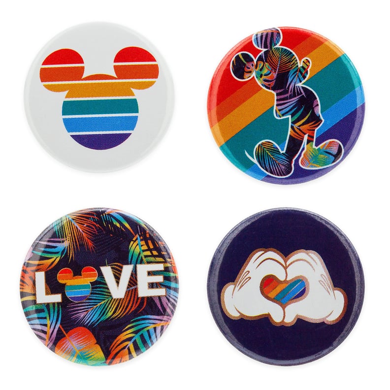 Rainbow Disney Collection Mickey Mouse Button Set