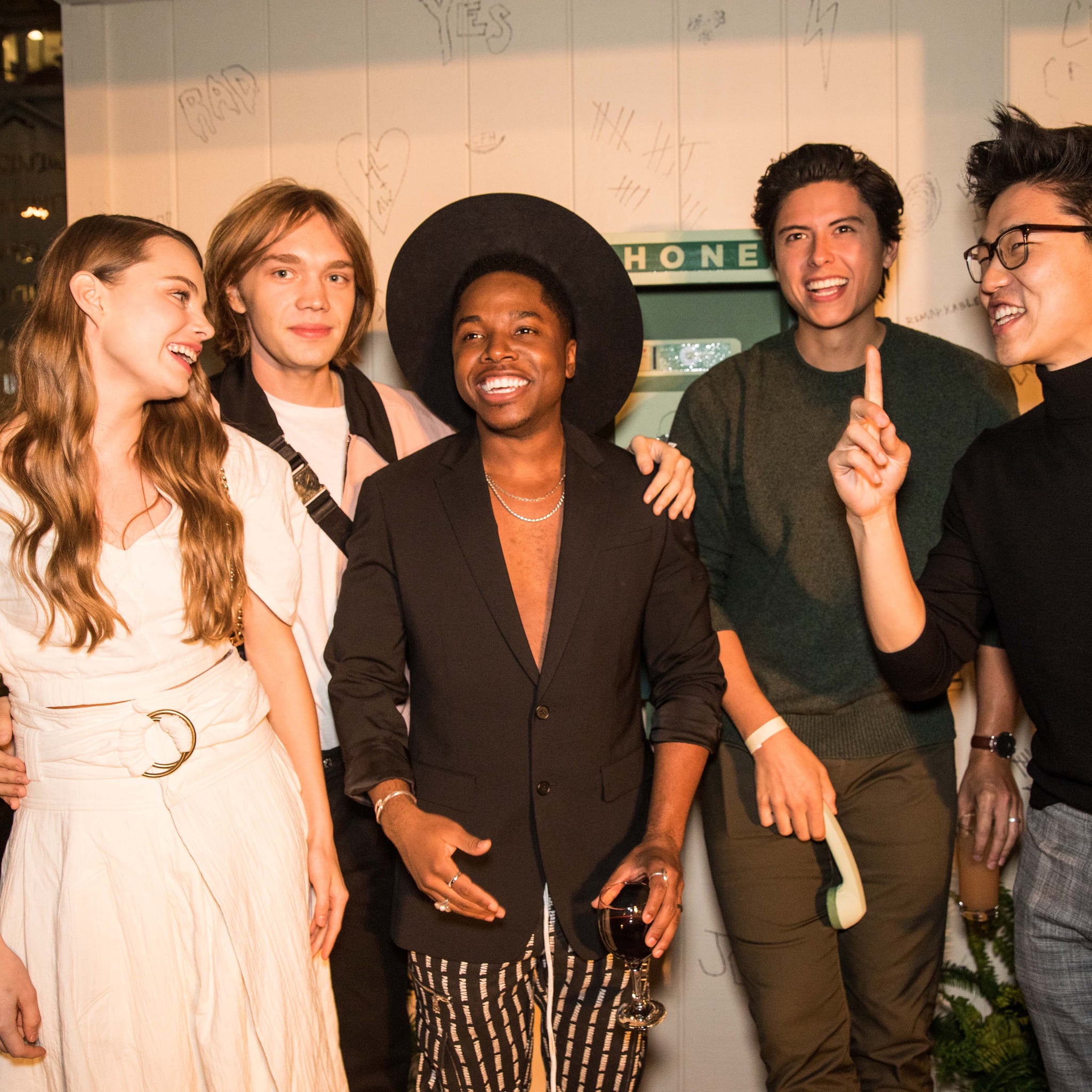 Behind The Scenes At The Looking For Alaska Premiere Party Popsugar Celebrity