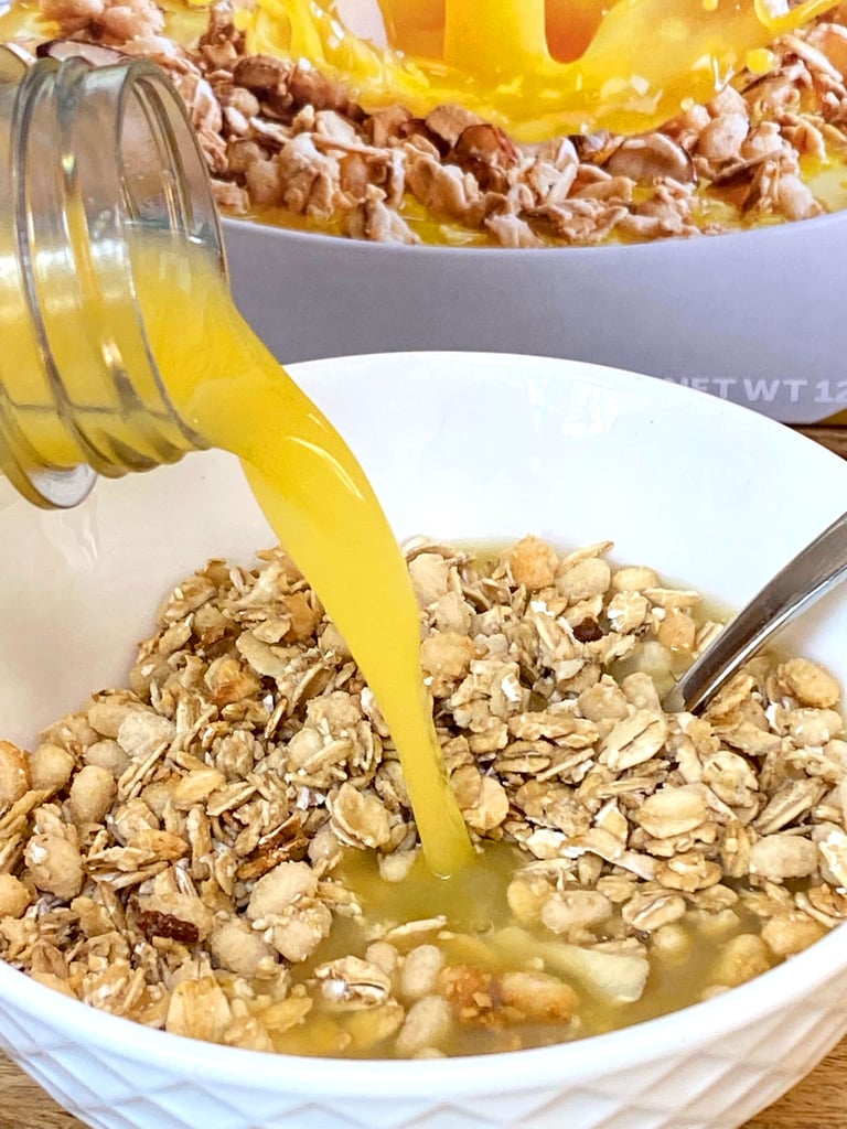 New Tropicana Cereal Made to Eat With Orange Juice Review POPSUGAR