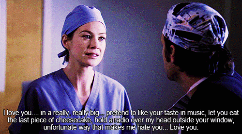 When Meredith Lays All Her Cards Out on the Table