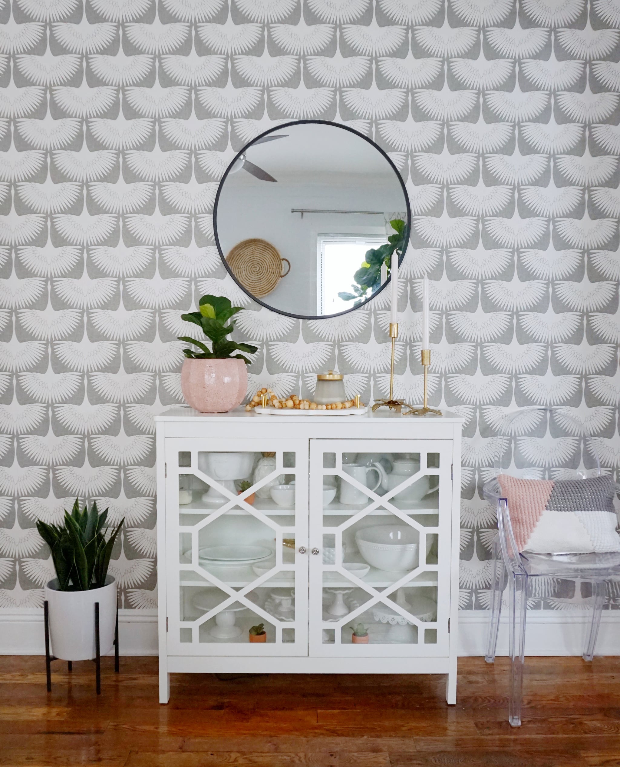 temporary wallpaper before and afters