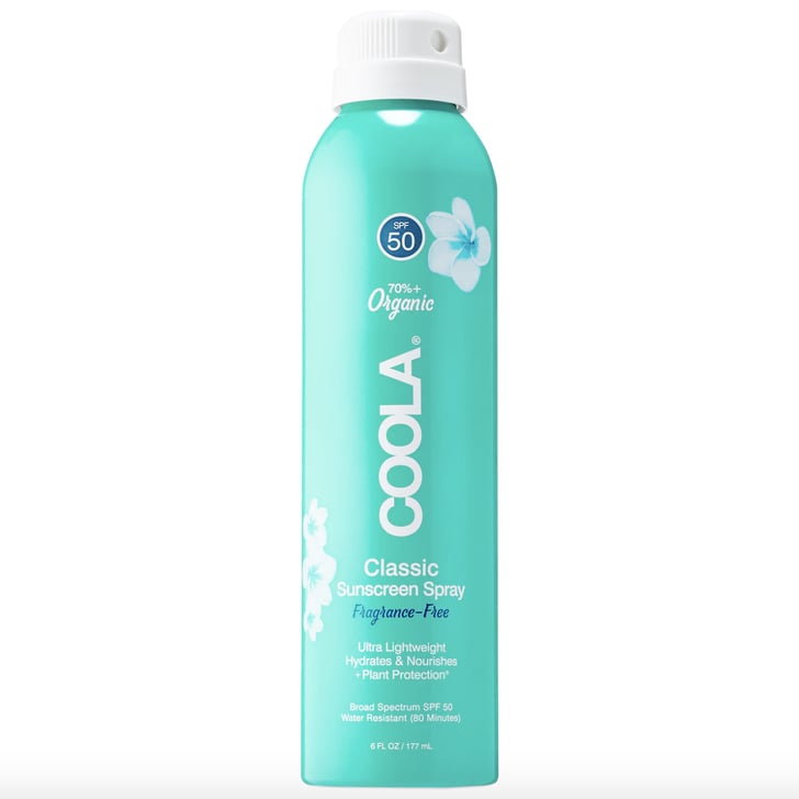 Best Spray Sunscreen Coola Organic Classic Body Sunscreen Spray Spf 30 11 Best Body