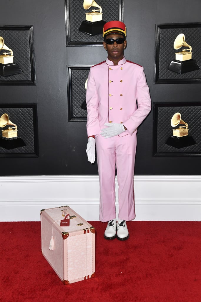 Tyler The Creator S Bellhop Outfit At The Grammys Popsugar Fashion - tyler the creator roblox outfit