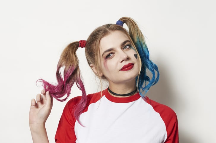 Harley Quinn Hair Tutorial Popsugar Beauty Photo 17 2462