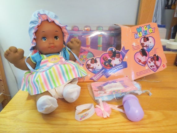 1989 Mattel Magic Nursery Doll