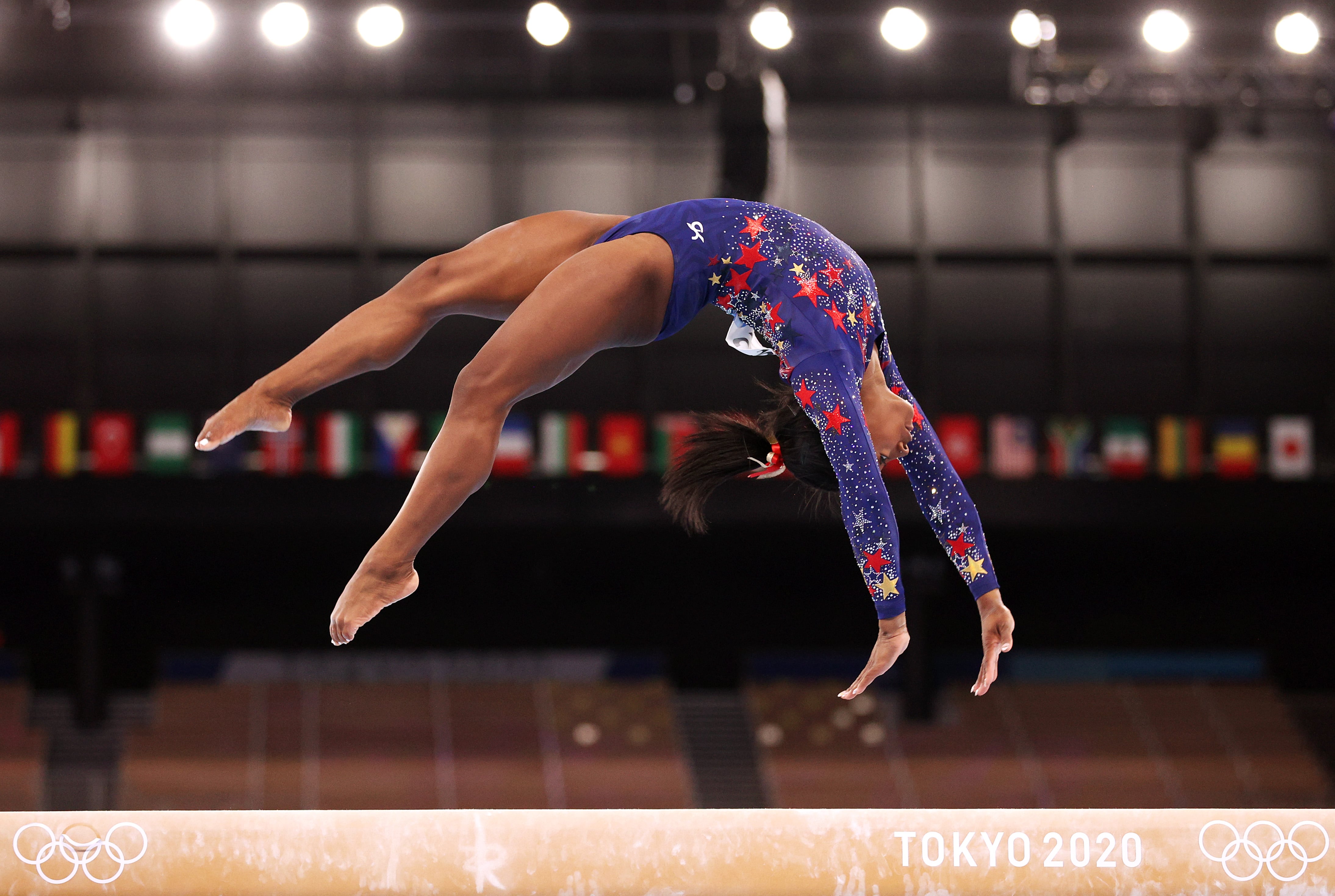 Simone Biles Backs Wearing Full Bodysuits at Tokyo Olympics