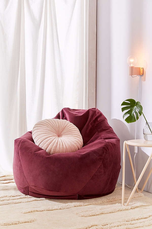 Urban Outfitters Noah Velvet Lounge Chair