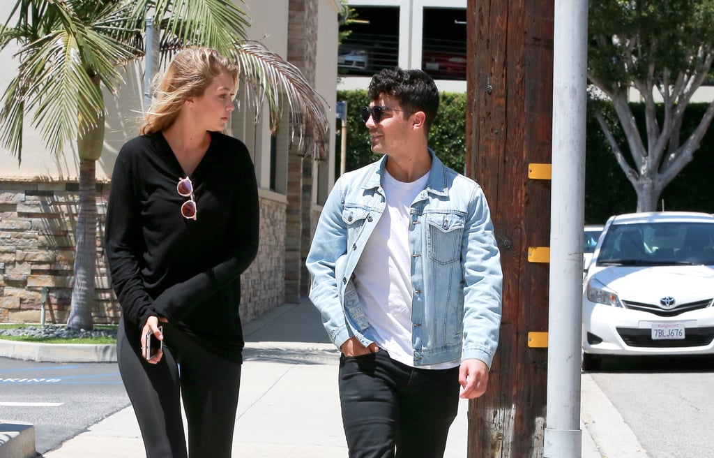 Gigi Hadid and Joe Jonas PDA in LA August 2015