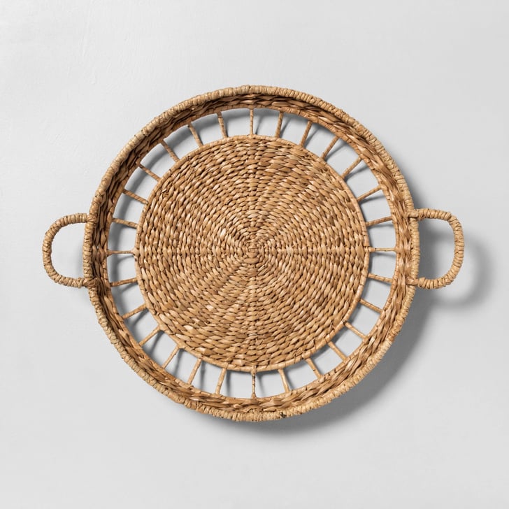 Woven Tray Wall Decor See Target's New Hearth and Hand