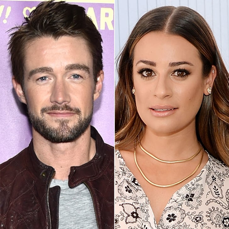 Lea Michele and Robert Buckley