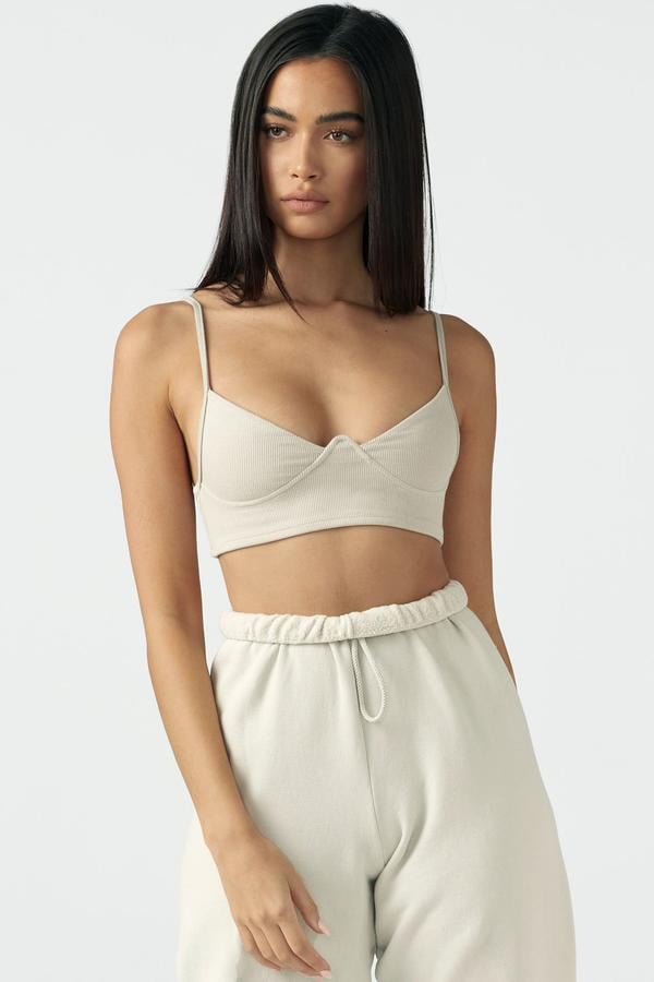 Megan's Exact Joah Brown Structured Tank Bra