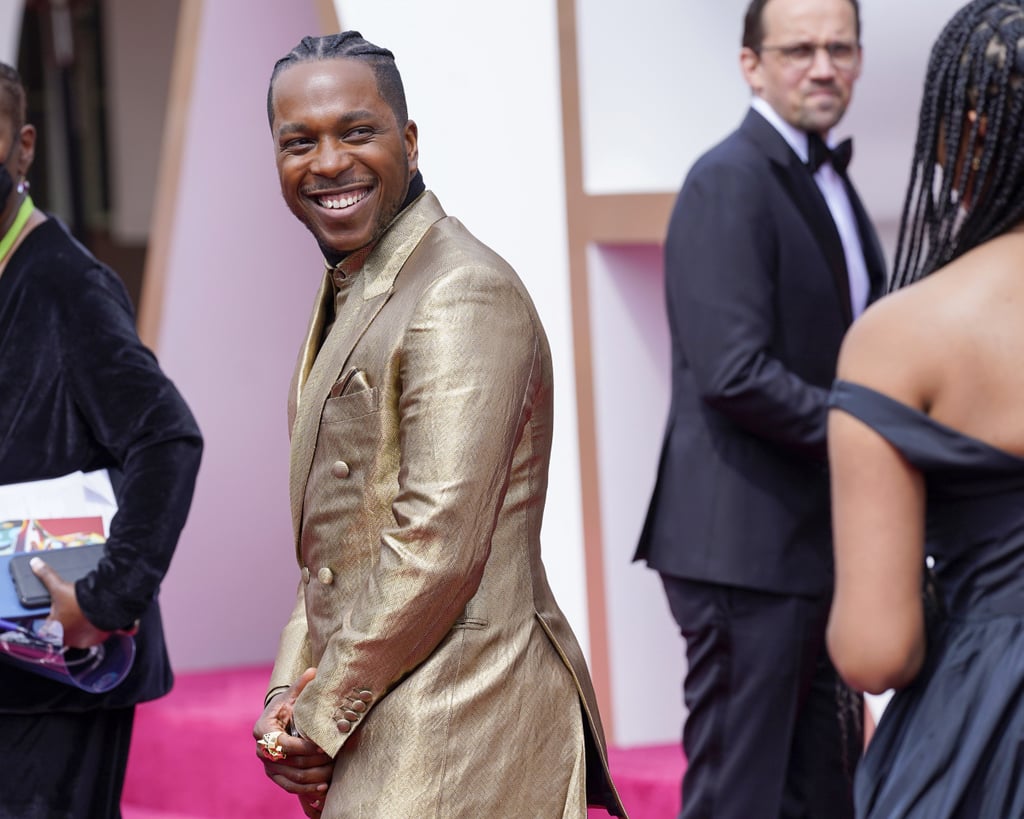 Leslie Odom Jr. at the 2021 Oscars