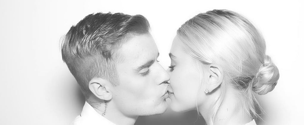 Hailey Baldwin's Wedding Dress Is Gorg, but Her "Till Death Do Us Part" Veil Is on Another Level