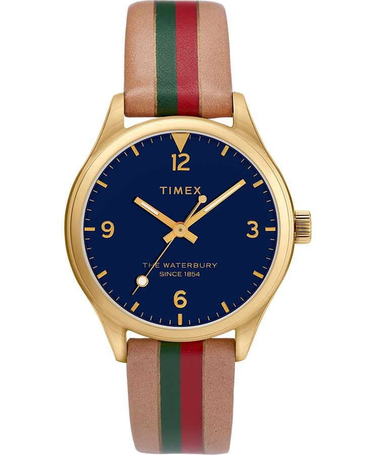 The Everyday Watch: Timex Waterbury Leather Strap Watch
