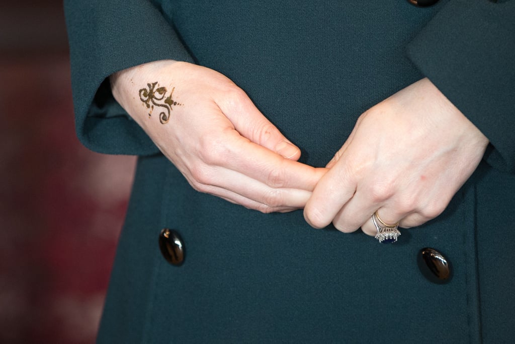 The Duchess of Cambridge Gets a Henna Tattoo