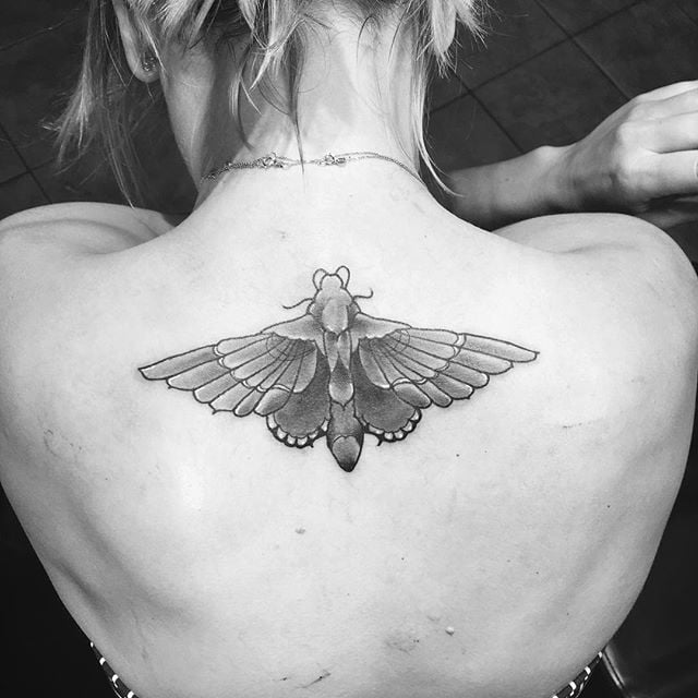 Kaley Cuoco Gets Wedding Date Tattoo Covered Up
