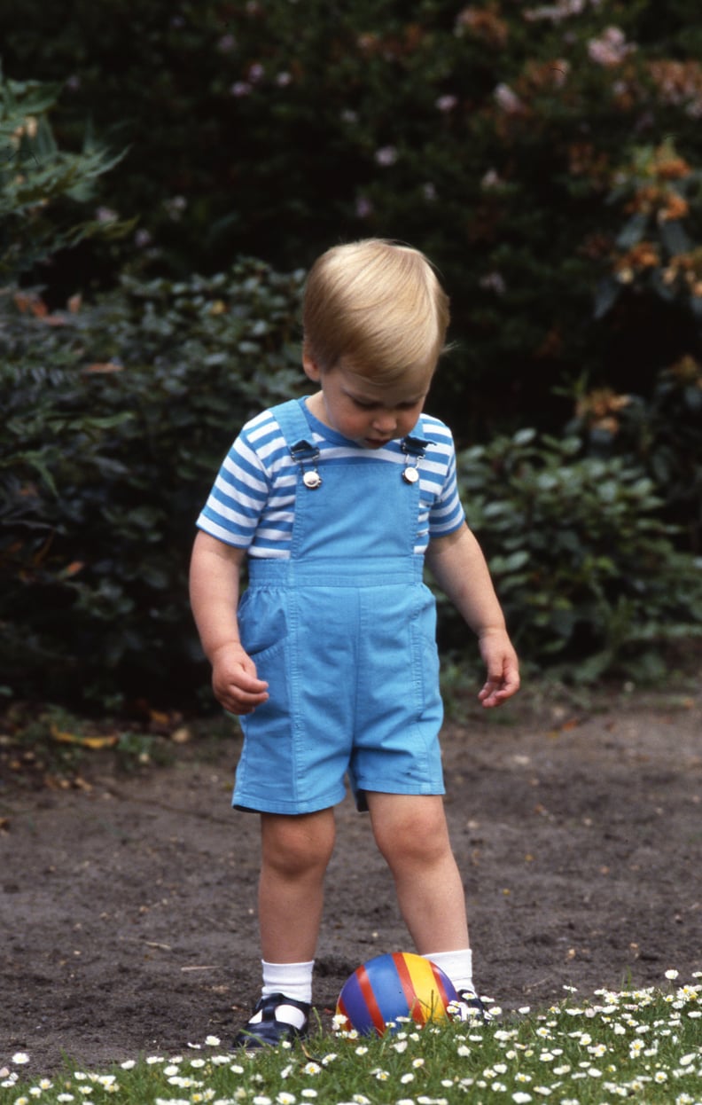 Prince William Celebrates His Second Birthday in 1984