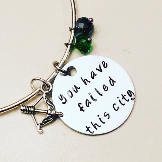 "You Have Failed This City" Charm Bracelet