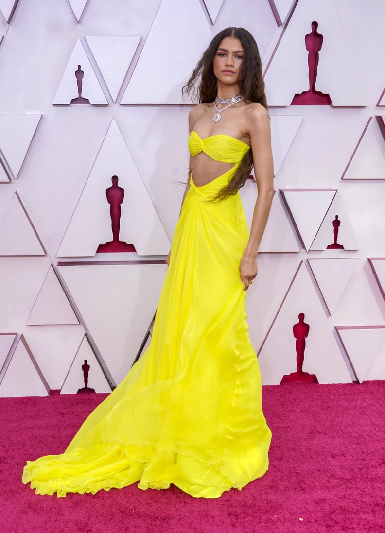 Zendaya Taking a Cue From Cher at the 2021 Oscars