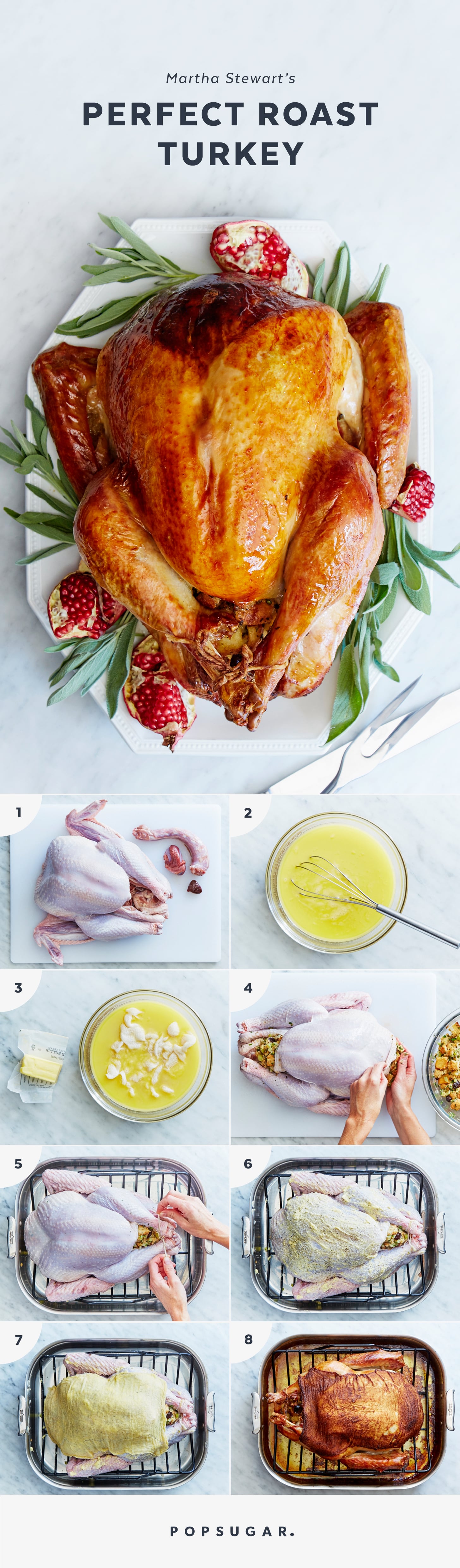 Martha Stewart Thanksgiving Turkey Recipe Popsugar Food