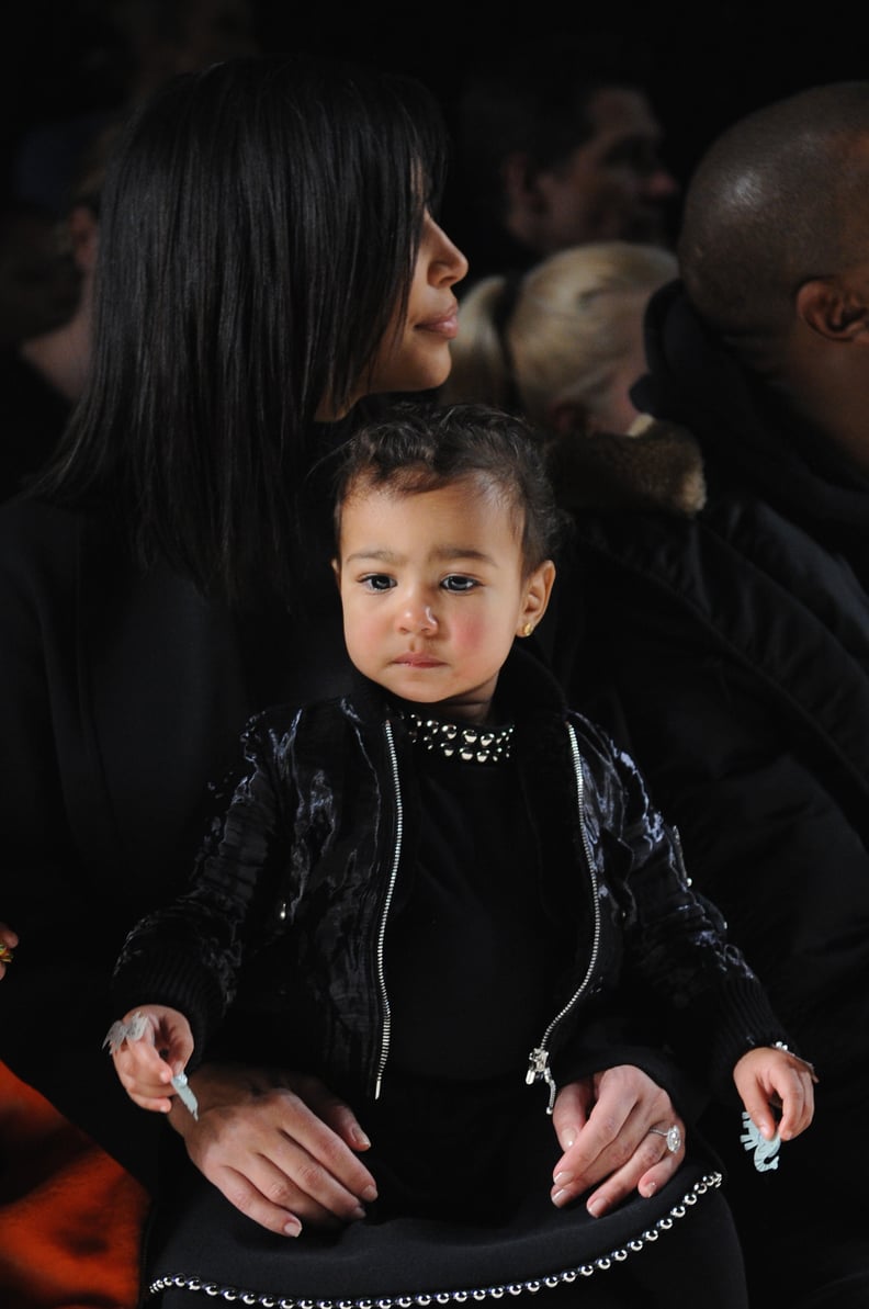 North West Wearing Alexander Wang