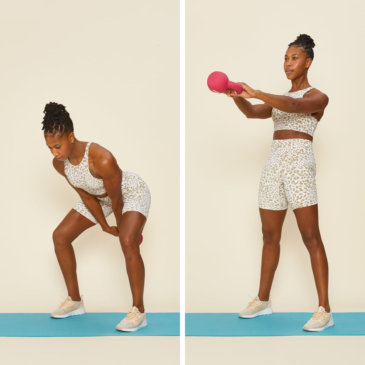 immunisering vedvarende ressource uendelig Kettlebell Swings | The 6 Best Kettlebell Exercises to Work Your Glutes |  POPSUGAR Fitness Photo 2