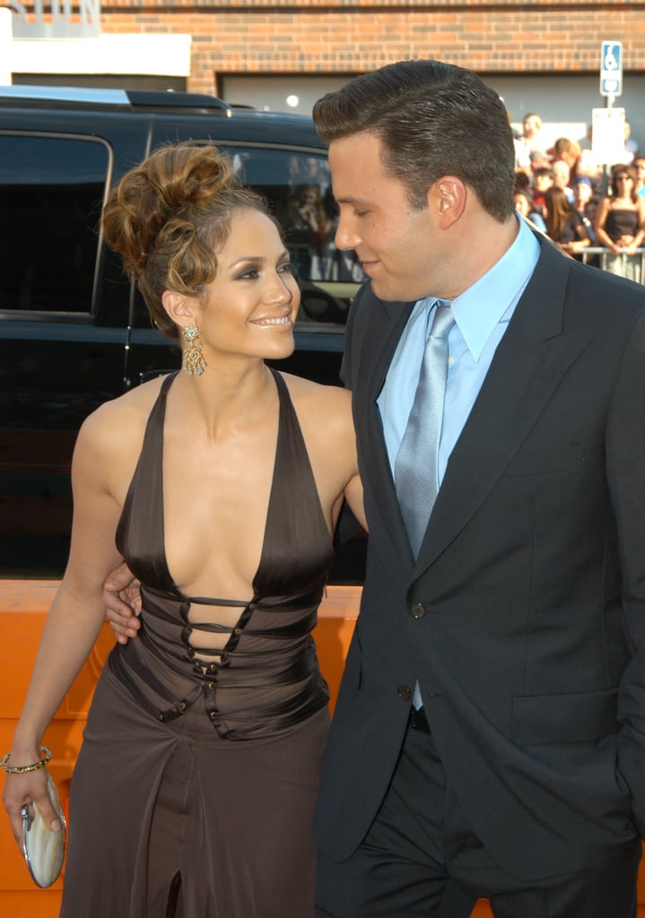 The two only had eyes for each other at the LA premiere of their movie Gigli in July 2003.