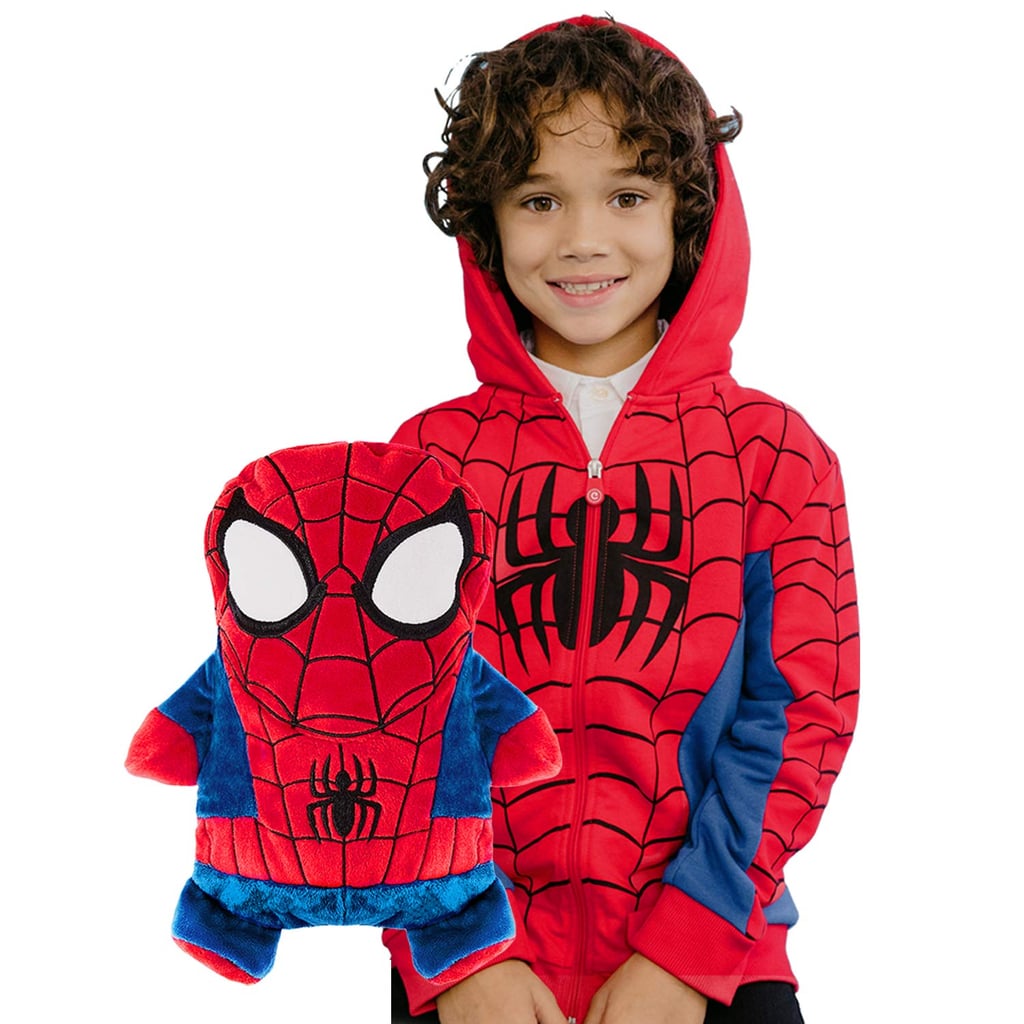 CubCoats Spider-Man 2-in-1 Transforming Hoodie & Soft Plushie
