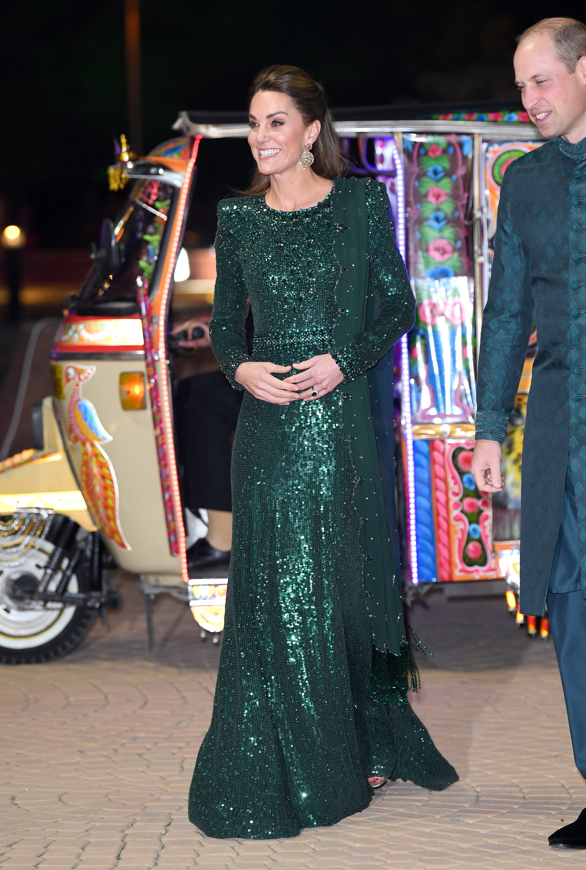 jenny packham green dress