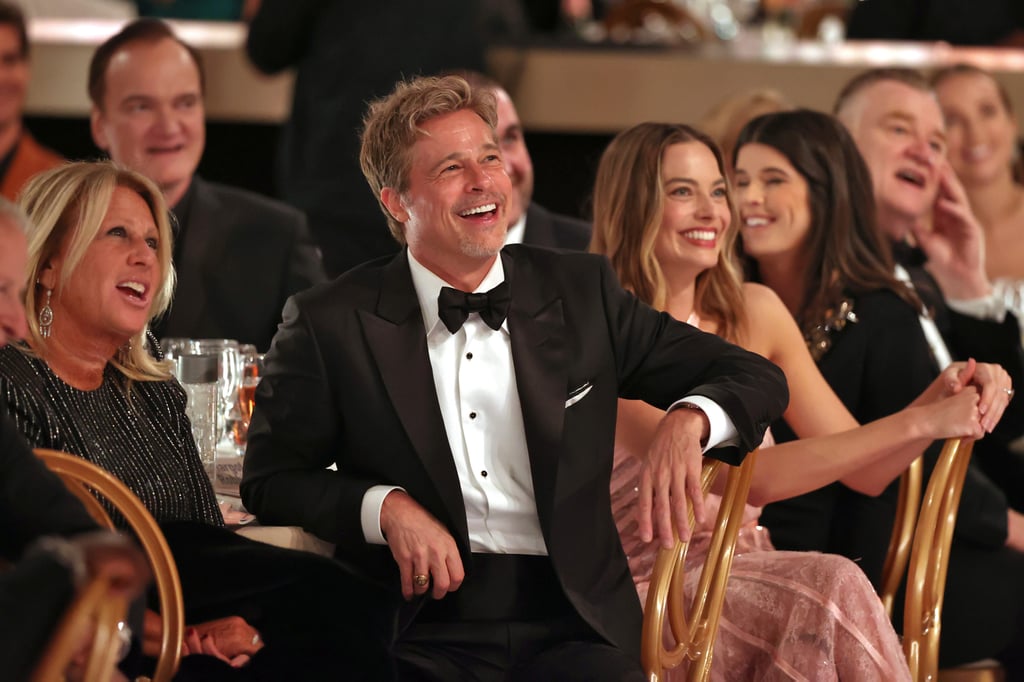 The two friends sat together at the 2023 Golden Globes and cheered their peers on as they accepted awards.